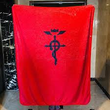 After losing their mother, alphonse and edward elric attempt to bring her back using the forbidden science of human alchemy. Ivyye Fullmetal Alchemist Red Anime Blanket Plush Velvet Warm Decoration Soft Bed Home Throw Sofa Blankets Kid Adult Gifts New From Aozhouqie 36 32 Dhgate Com