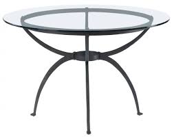 Astonishing Extendable Round Glass Dining Table With Black Wrought Iron Leg Of Inexpensiv Round Glass Kitchen Table Glass Round Dining Table Glass Dining Table
