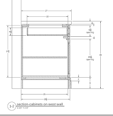 L shape modular kitchen design autocad dwg plan n design. Cabinet Millwork Drawingsreadwatchdo Com
