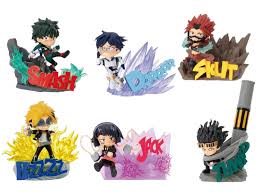 My Hero Academia Desktop Heroes 2nd Mission Boxed Set of 6 Figures