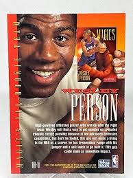 Wesley Person 1994-95 NBA Hoops Magic's All-Rookie Team #AR-10 Insert