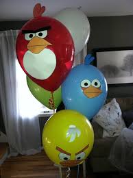 Mommy S Little Peanuts Angry Birds Birthday Party The Decor Bird Birthday Bird Birthday Parties Childrens Birthday Party