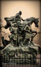 pin by rama sinawi on historical people and events statue damascus syria syria