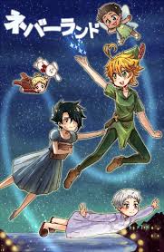 The Promised Neverland X Peter Pan Au Neverland Neverland Art Anime