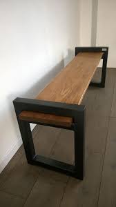 Ce Banc Design Est En Bois Et Metal Et Peut Acceuillir Jusqu A 3 Personnes Realisation Exclusive H Industrial Design Furniture Industrial Design Diy Furniture