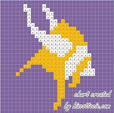 Browse by theme and level to find the design of your dreams! Ravelry Minnesota Vikings Chart Pattern By Biscotte Cie