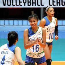 Madeleine yrenea maddie madayag is a filipino volleyball player who currently plays for a local club team named choco mucho flying titans. Volley Ganda On Twitter Maddie Madayag Height 6 0 Age 21 Blocking Thats Maddie S Expertise In Fact She Just Won 1st Best Middle Blocker In Pvl The Future Is Bright For Philippine