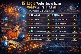 15 Legit Websites to Earn Money by Training AI (My Personal List &  Experience) | by TANVEER MUSTAFA | SYNERGY | Medium