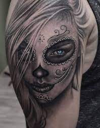 Maybe you would like to learn more about one of these? 50 Day Of The Dead Tattoos For Girls 2021 Sugar Skull Flowers Designs