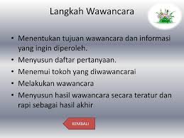 Check spelling or type a new query. Cara Berwawancara Dan Implementasinya Ppt Download
