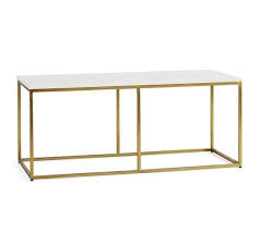 Pottery Barn Delaney Rectangular Coffee Table White Marble Affiliate Rectangular Coffee Table Coffee Table Pottery Barn Coffee Table
