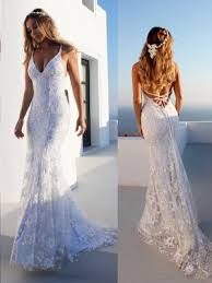 Trompete ziel strand hochzeitskleid bc296. Meerjungfrau Brautkleider Gunstig Trompete Brautmode Online Bonnyin De