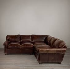Lancaster Leather Customizable Sectional Distressed Leather Couch Leather Sectional Sofas Leather Sectional