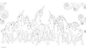De la aceasta sarbatoare nu lipseste „hora unirii. Plansa De Colorat Cu Unicornii Din Mia Si Eu Planse De Colorat