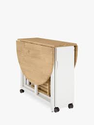 John Lewis Partners Adler Butterfly Drop Leaf Folding Dining Table And Four Chairs In 2020 Folding Dining Table Dining Table With Storage Dining Table