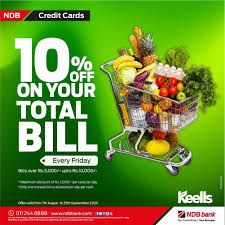 Enjoy Discounts At Cargills Food City Keells And Glomark When You Shop With Your Ndb Credit And Debit Card In 2020 Debit Card Food Debit