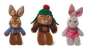 Set Of Peter Rabbit Benjamin Bunny Lily Bobtail Take A Long Nickelodeon Gund Nwt Gund Benjamin Bunny Peter Rabbit Plush Teddy Bear Stuffed Animal