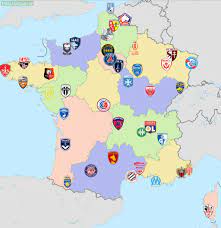 Retrouvez le classement de la ligue 2 bkt et l'historique, sur le site officiel de la ligue de football professionnel. I Made A Map With All The Teams From Ligue 1 And 2 For The 20 21 Season Troll Football