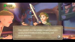 After saving the thunder dragon in lanayru gorge, speak to him again, and he'll let you relive both boss fights and silent realm. Zelda Skyward Sword Part 44 Sacred Shield Youtube