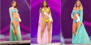 Se trata de 21 concursantes que pasan a la semifinal y fueron elegidas en tres grupos de siete, en el primero se coló como una de las favoritas la representante de méxico, andrea meza. Xgds5gxjzzwxmm