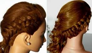 This tutorial will show you how to french braid as well as which hair braiding tools will help you maintain the look, whether it's for weekend shopping, a wedding or a night out on the town. Side French Braid With Curls Video Dailymotion