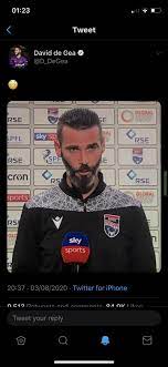Last season, de gea kept 13 clean sheets in 38 league appearances. David De Gea Joins R Soccer In Its New Love For Ross County Troll Football