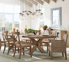 Toscana extending dining table duperier authentic journeys. Exeter 16 Jar Chandelier Dining Room Table Pottery Barn Dining Room Farmhouse Dining