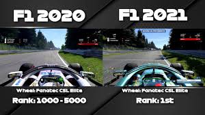 The release of f1 2021 draws closer and the anticipation is building with every week! F1 2021 Vs F1 2020 Gameplay Ultimate Speed Comparison Youtube