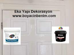 Ahşap kapıyı beyaz boyama mümkün müdür? Su Bazli Amerikan Kapi Boyasi