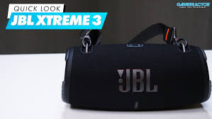 Jbl's xtreme 3 speaker delivers robust bass depth in a rugged, waterproof build ideal for outdoor gatherings. Jbl Xtreme 3 Quick Look