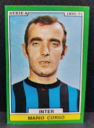 Sticker Inter Mario Corso RC Serie A Calciatori 1970-71 Edis