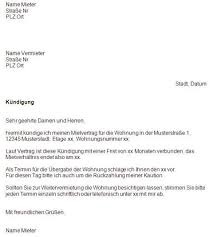 Vermieter und mieter schließen nach § 535 ff bgb einen vertrag ab, der dem mieter die nutzung der räume zu wohnzwecken gestattet. Vorlage Kundigung Mietvertrag Dokument Blogs Vorlage Kundigung Mietvertrag Vertrag Kundigung