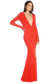 Check spelling or type a new query. Red Long Sleeve Gown By Ae Lkemi For Rent Glamcorner