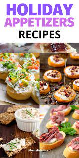 Easy Holiday Appetizer Recipes 15 Delicious Quick Snacks For A Crowd Holiday Appetizers Easy Holiday Appetizers Recipes Cheesy Appetizer
