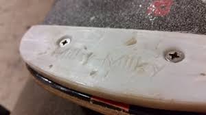 With a hard core, they'll run faster and stay more true to the axle than wheels with urethane bearing seats. Freestyle Skateboard Skidplates Nottinghack Wiki