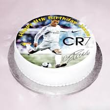 Liverpool forward diogo jota admits the exploits of cristiano ronaldo at manchester united made a last updated7 hours ago. Cristiano Ronaldo Cr7 Cake Topper Edible Personalised 8 Round Birthday Cake Topper Decoration Edible Cake Toppers Round Birthday Cakes Birthday Cake Toppers
