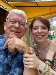 Celebrating my 72nd in France with Helene and her family 🇫🇷👍🏻