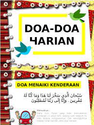 Oleh karena ini ada yang menamakan doa ini doa sapu jagad. Doa Harian