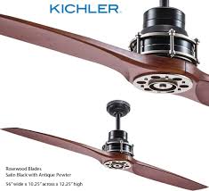 Form, function and style combine in this elegant ceiling fan. Kichler 35152 2 Blade 56 Ceiling Fan Industrial Ceiling Fans Deep Discount Lighting Industrial Ceiling Fan Ceiling Fan Industrial Ceiling
