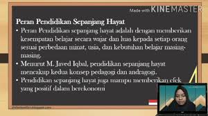 Tujuan penulisan ini untuk mengkaji konsep pendidikan sepanjang hayat. Ip Ipa A Pendidikan Sepanjang Hayat Youtube