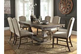 With our bedroom furniture, you can create a room of your own that provides the perfect start and find your next dining room table or accent piece from a hooker furniture dealer near you today. Johnelle Dining Table And 6 Chairs Set Ashley Furniture Homestore