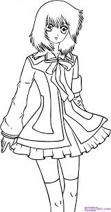 Do your colleagues call you bloodthirsty? Anime Coloring Pages To Print Vampire Knight Coloring Pages 197189 Coloring Home