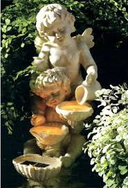 Pin By Quinn Berliner On Home Garden Solar Fountain Solar Garden Decor Garden Angels