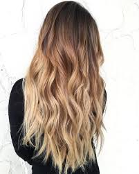 Ombre (dunkelbraun / blond) 3. Long Brown To Blonde Ombre Haarfarben Haarfarbe Ideen Braun Blonde Haare
