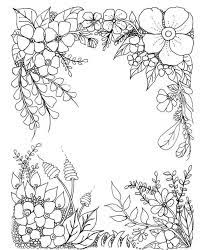 Pin By Shoaib On Flowers Flower Drawing Coloring Pages Colouring Pages