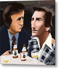 George and Billy Metal Print