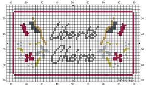 Si Le Coeur Vous En Dit De Le Broder Zaza Picque Point De Croix Modeles De Point De Croix Broderie Point De Croix