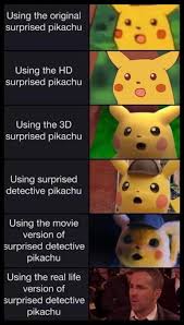 Fastest Surprised Pikachu