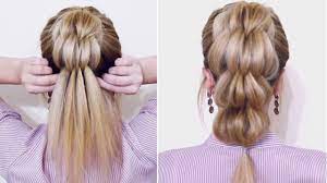 Krasivye Pricheski Poshagovo Obemnaya Kosa S Pomoshyu Rezinok Pricheska Na Kazhdyj Den Youtube Hair Styles Hair Beauty Hairstyle