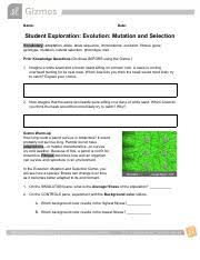 Student exploration human karyotyping gizmo answer key pdf. Student Exploration Evolution Mutation And Selection Answer Key Docx Student Exploration Evolution Mutation And Selection Answer Key Download Course Hero